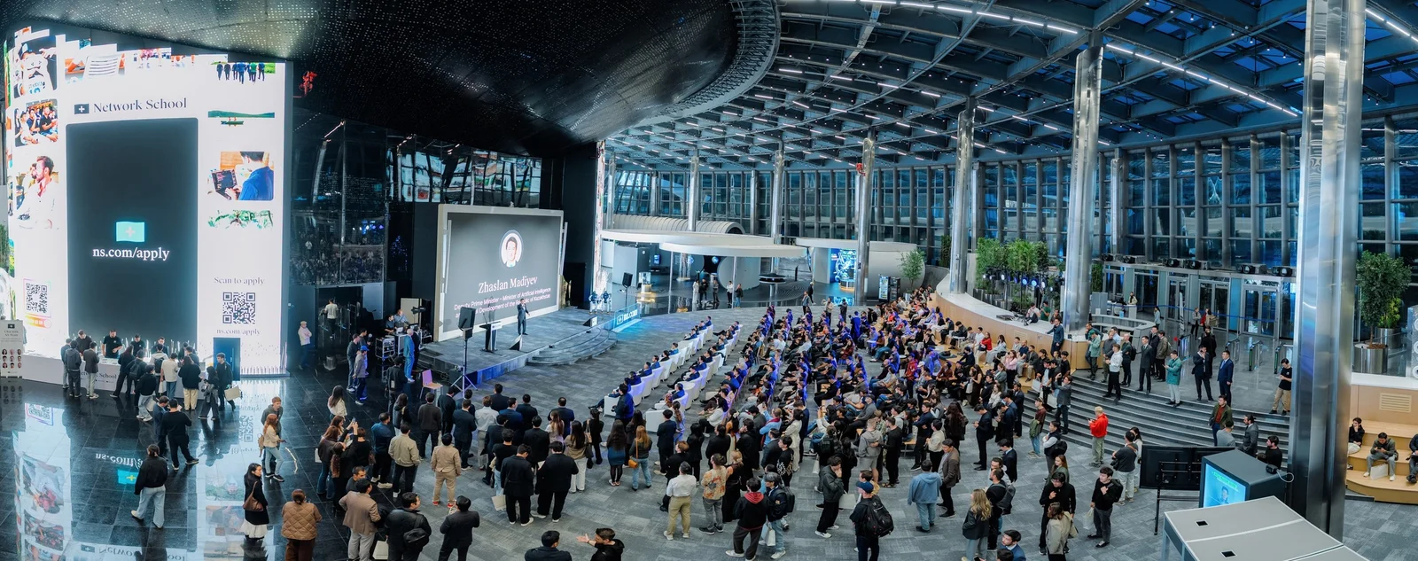 Network School Kazakhstan opening day — September 2, 2026
